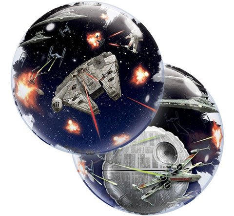 24" / 61cm Star Wars Death Star Qualatex #21320