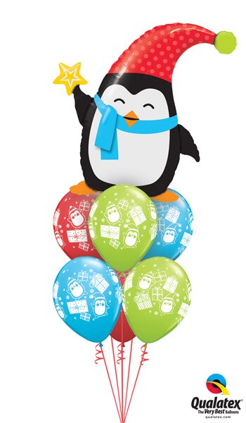 Bukiet 454# - 35″ / 89cm Popular Elfin Penguin Qualatex #44232, 44778_6