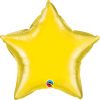 20″ / 51cm Solid Colour Star Yellow Qualatex #12627