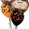 Bukiet 362 Halloween Stripes Qualatex #18408-2 40070-3