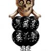 Bukiet 67 Skull & Cross Bones Qualatex #15182 33249-6