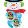 Bukiet 104 Smilin' Snowman Qualatex #19040 18973-2 33531-2