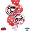 Bukiet 147 Disney Mickey & Minnie I Love You Qualatex #21892-2 29510-3