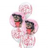 Bukiet 711 Valentine's Hearts & Puppies Qualatex #55232-2 40295-3