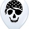 5" / 13cm Pirate Skull Qualatex #99779-1