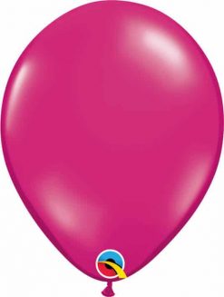 11" / 28cm Transparent Jewel Magenta Qualatex #99323-1