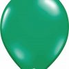 16 41cm Transparent Emerald Green Qualatex #43863-1