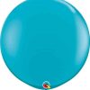 3' 91cm Fashion Tropical Teal Qualatex #43514-1