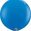 3' 91cm Standard Dark Blue Qualatex #41996-1