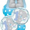 Bukiet 731 Tiny Tatty 1st Birthday Boy Qualatex #16624 20788-2 38886-2