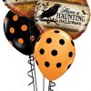 Bukiet 728 Haunting Halloween Bird Qualatex #18412-2 38470-3