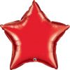 36″ / 91cm Solid Colour Star Ruby Red Qualatex #12605