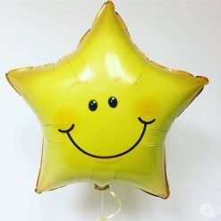 20" / 51cm Smiley Face Star Qualatex #55394