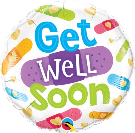 18" / 46cm Get Well Soon Bandages Qualatex #57304