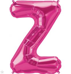 34" / 86cm Magenta Letter Z North Star Balloons #59654