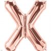 34" / 86cm Rose Gold Letter X North Star Balloons #59895