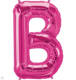 34" / 86cm Magenta Letter B North Star Balloons #59966