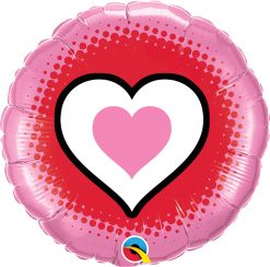 18″ / 46cm Only Hearts Qualatex #78545