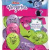 12" / 30cm 6szt Disney Vampirina Asst of Wild Berry, Lime Green, Spring Lilac Qualatex #90151