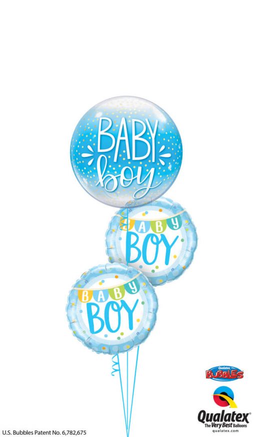 Bukiet 1503 Daddy's Boy, Mommy's World! Qualatex #10040 85901-2