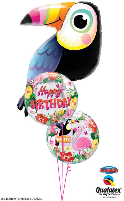 Bukiet 1361 Birds of a Feather Birthday Qualatex #78563 87740-2