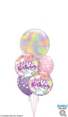 Bukiet 1590 Have a Fanciful & Fun Birthday! Qualatex #13081 88010-2 18101-2