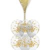 Bukiet 1762 Champagne on golden ice… Qualatex #26695 56844-6