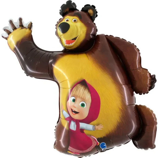 35" / 70x72 cm Masha and The Bear Grabo #L164