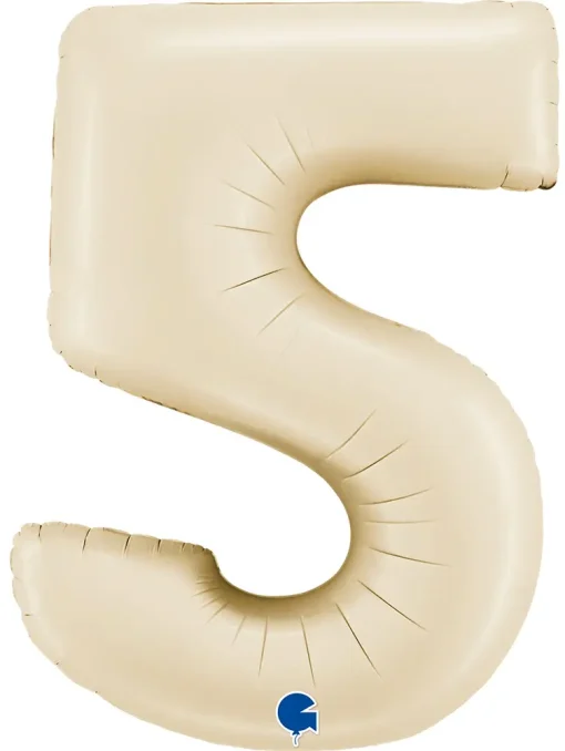 40″ / 102cm Number 5 Satin Cream Grabo #400500SCR