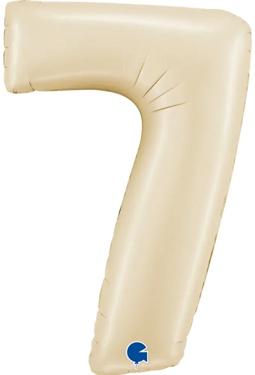 40″ / 102cm Number 7 Satin Cream Grabo #400700SCR